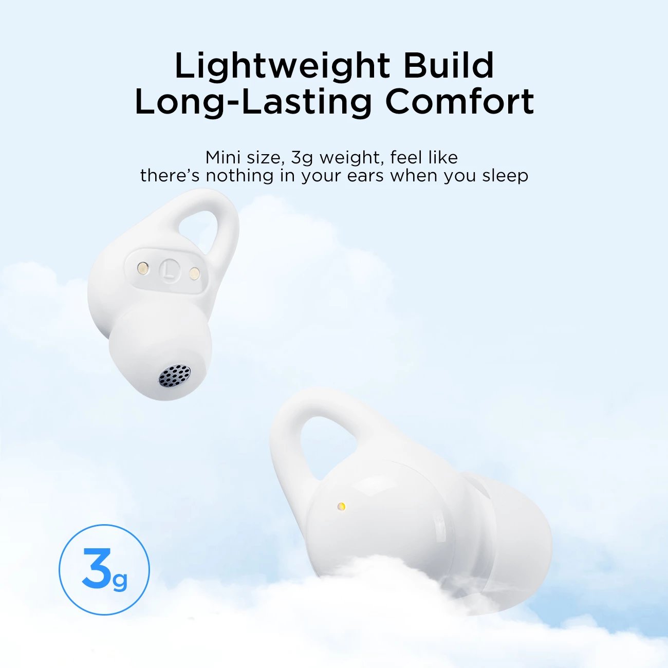 Kufje TWS Joyroom JR-TS2 Cozydots Series, Bluetooth 5.3, reduktim zhurme, të bardha