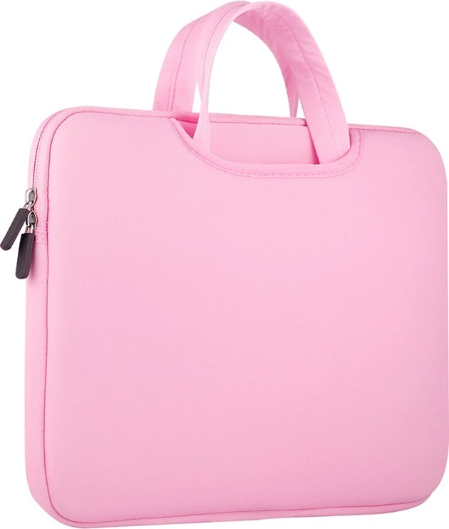 Çantë laptopi Hurtel universal 15.6 inç, neopren, rozë Çantë laptopi Hurtel universal 15.6 inç, neopren, rozë
