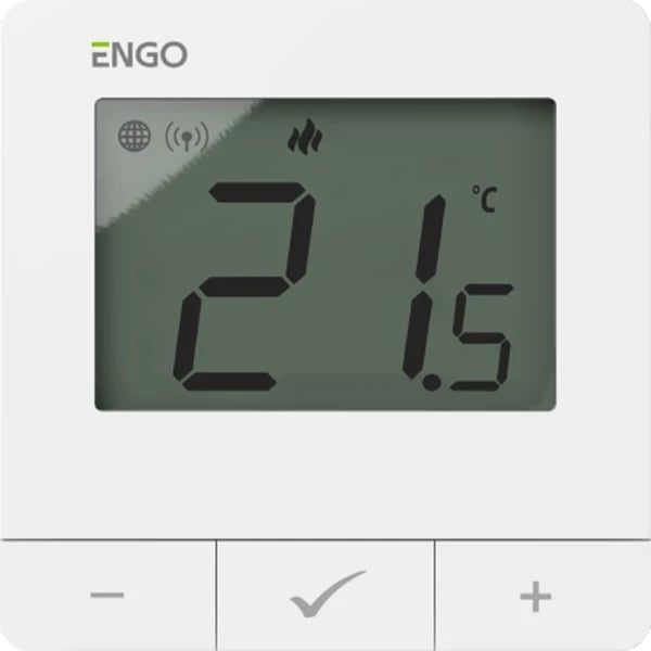 Termostat smart ENGO E25-230w ( me internet me Kabllo)