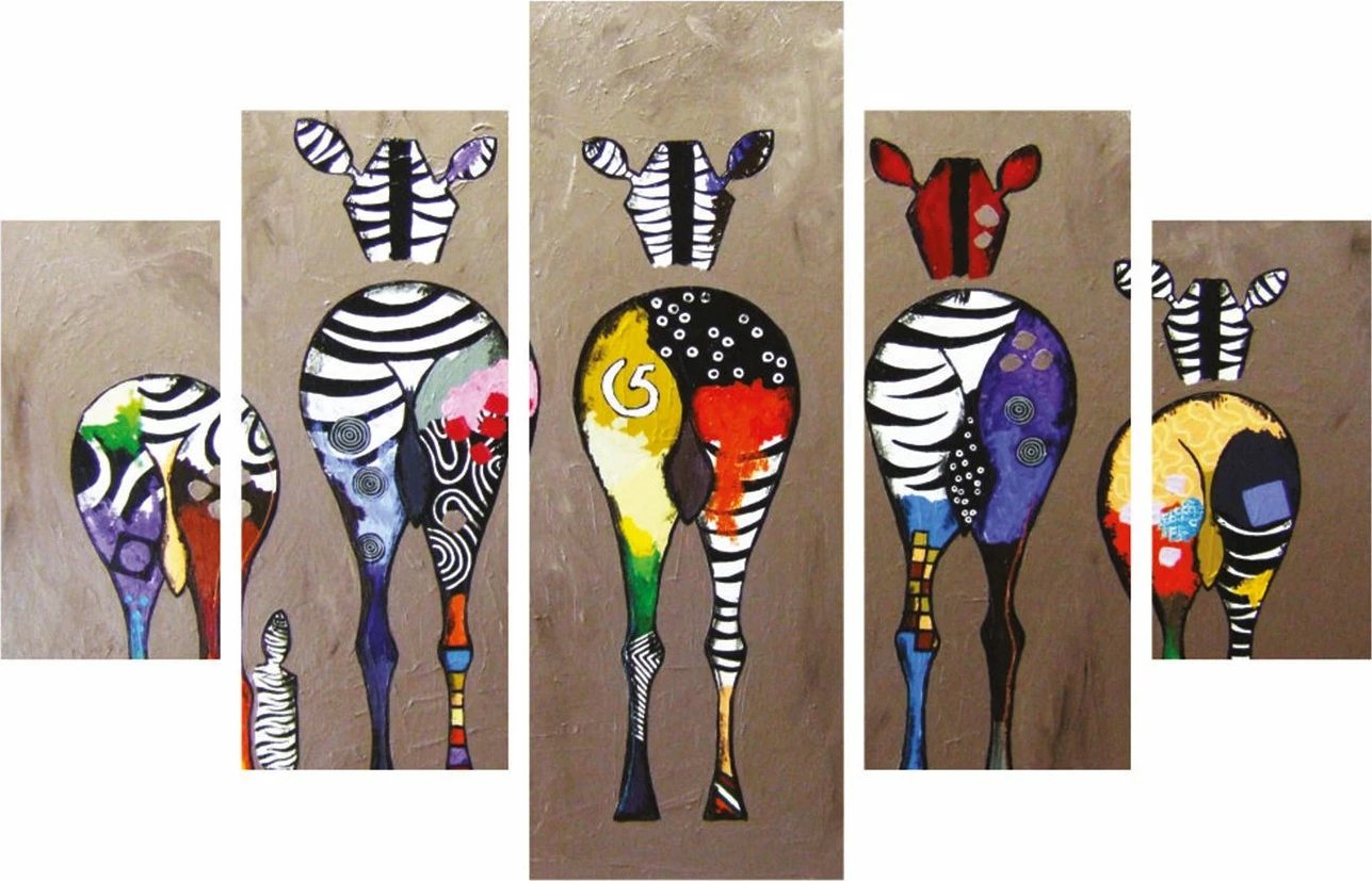 Pikturë dekorative MDF, 5 pjesë, Wallity, ST283