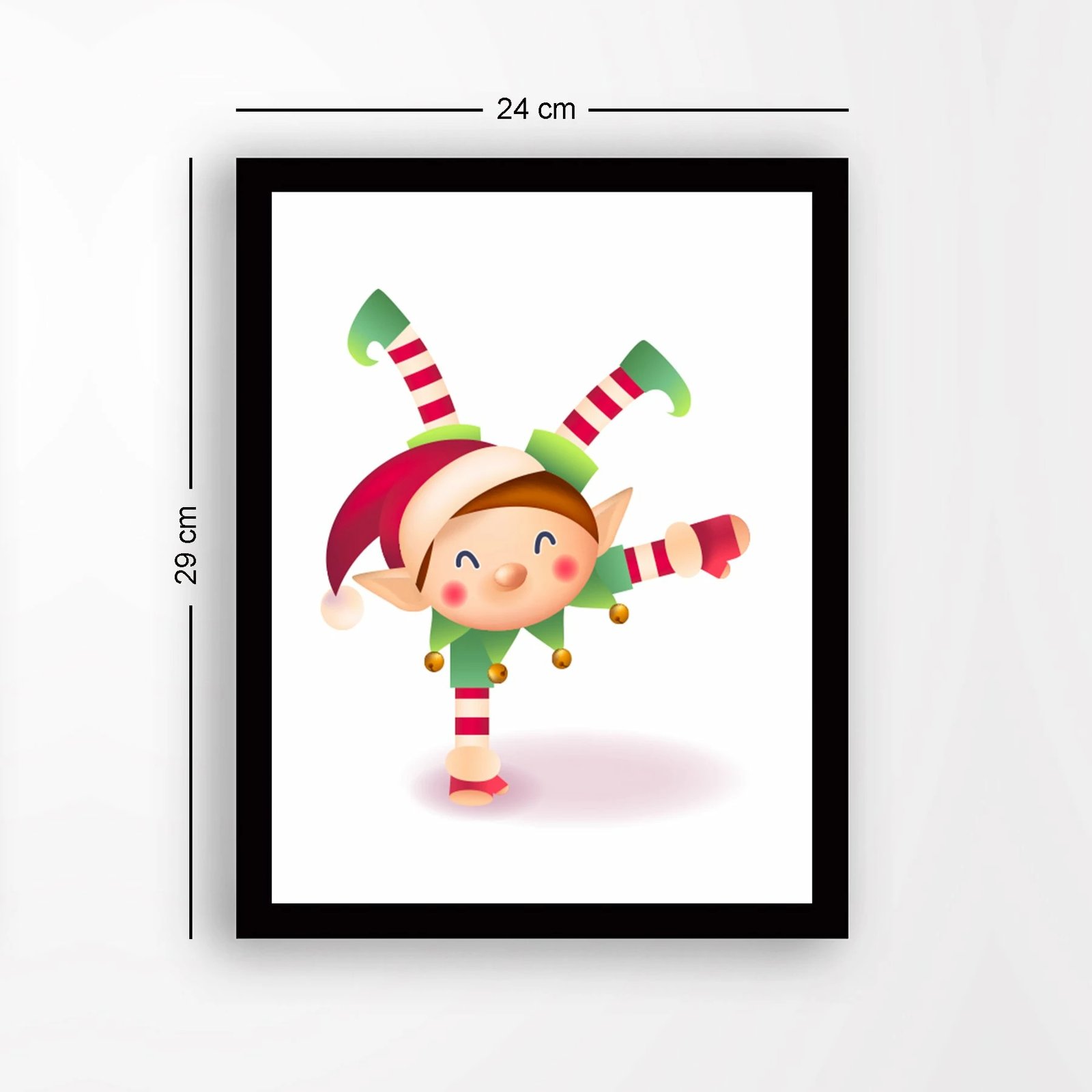 Pikturë dekorative me kornizë, MDF, shumëngjyrëshe, Wallity, SC18305, 24x29cm