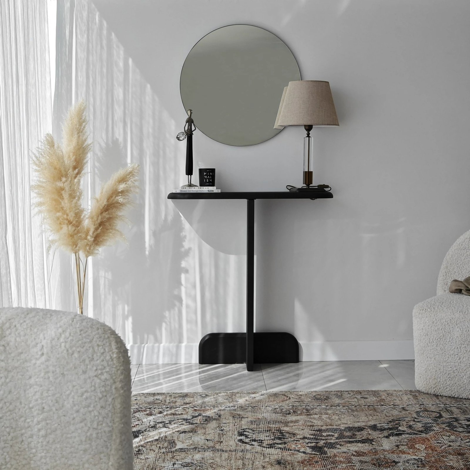 Komodë Skye Decor, praktikë, ngjyrë antracit