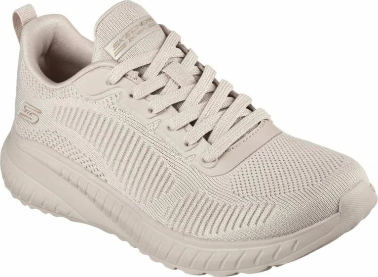 Atlete për femra Skechers, në ngjyrë krem