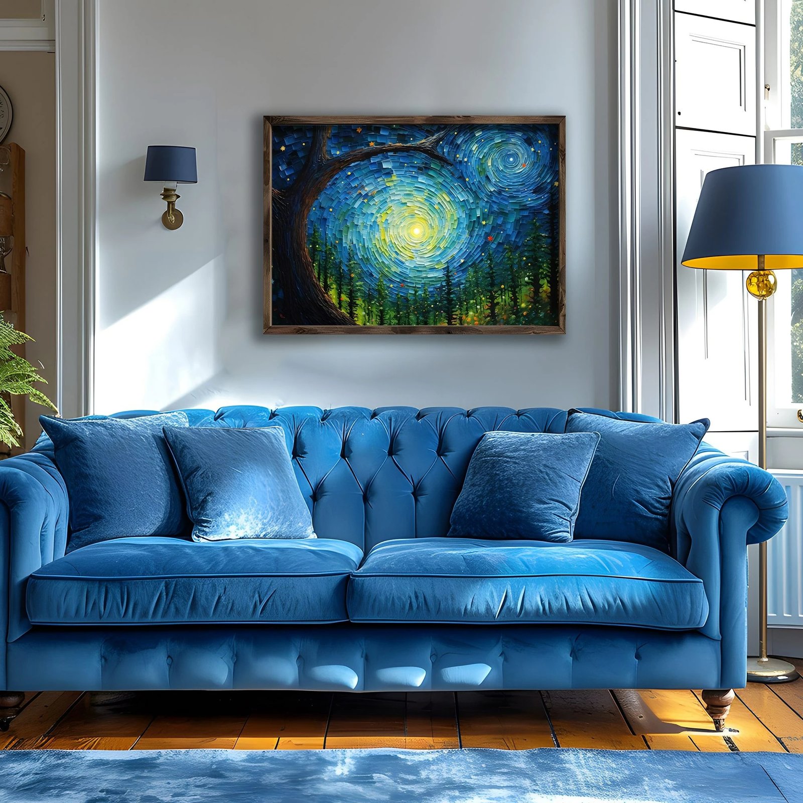 Pikturë dekorative me kornizë MDF, Wallity, AI111