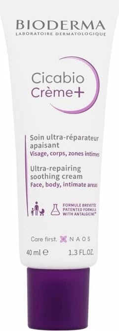 Krem trupi BIODERMA Cicabio Creme+ Ultra-Repairing Soothing Cream 40ml Krem trupi BIODERMA Cicabio Creme+ Ultra-Repairing Soothing Cream 40ml