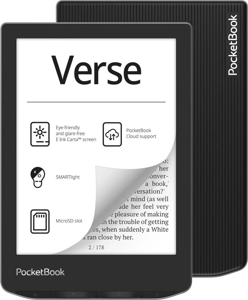 Lexues PocketBook Verse (629), gri