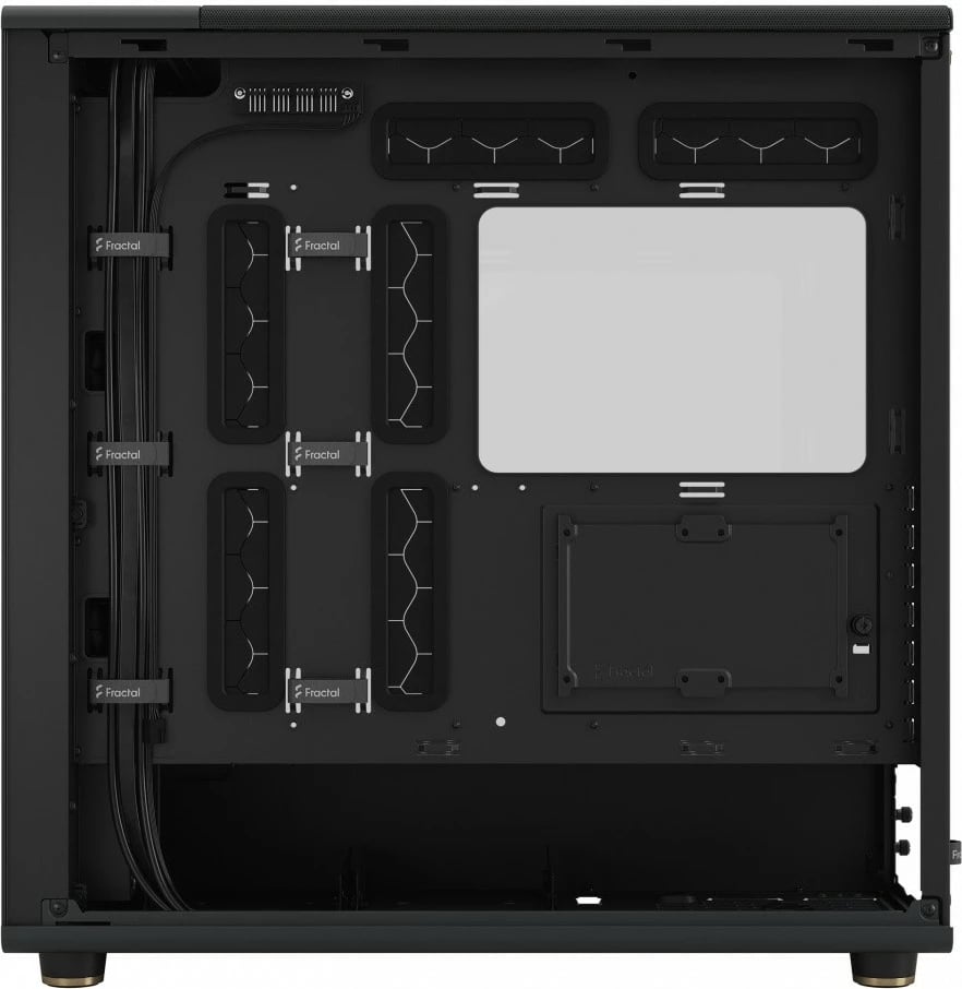 Kasë Fractal Design North XL Charcoal Black TG Dark, Midi Tower, e zezë