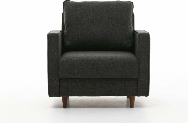 Karrige një vendëshe Eva, ngjyrë antracit, Atelier del Sofa