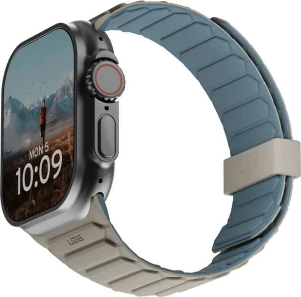 Rrip silikoni për Apple Watch Ultra 2/Ultra, blu