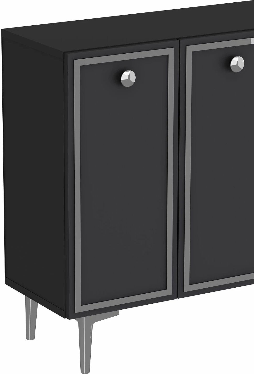 Konsol Skye Decor, anthracite, silver, 8161KM-1