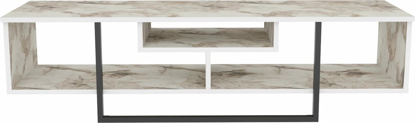 Komodë për TV Skye Decor, Asal 150, e zezë, Ephesus