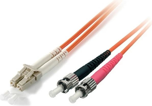 Kabllo optike patch cord Equip LC/ST, OS2, 2m, e verdhë