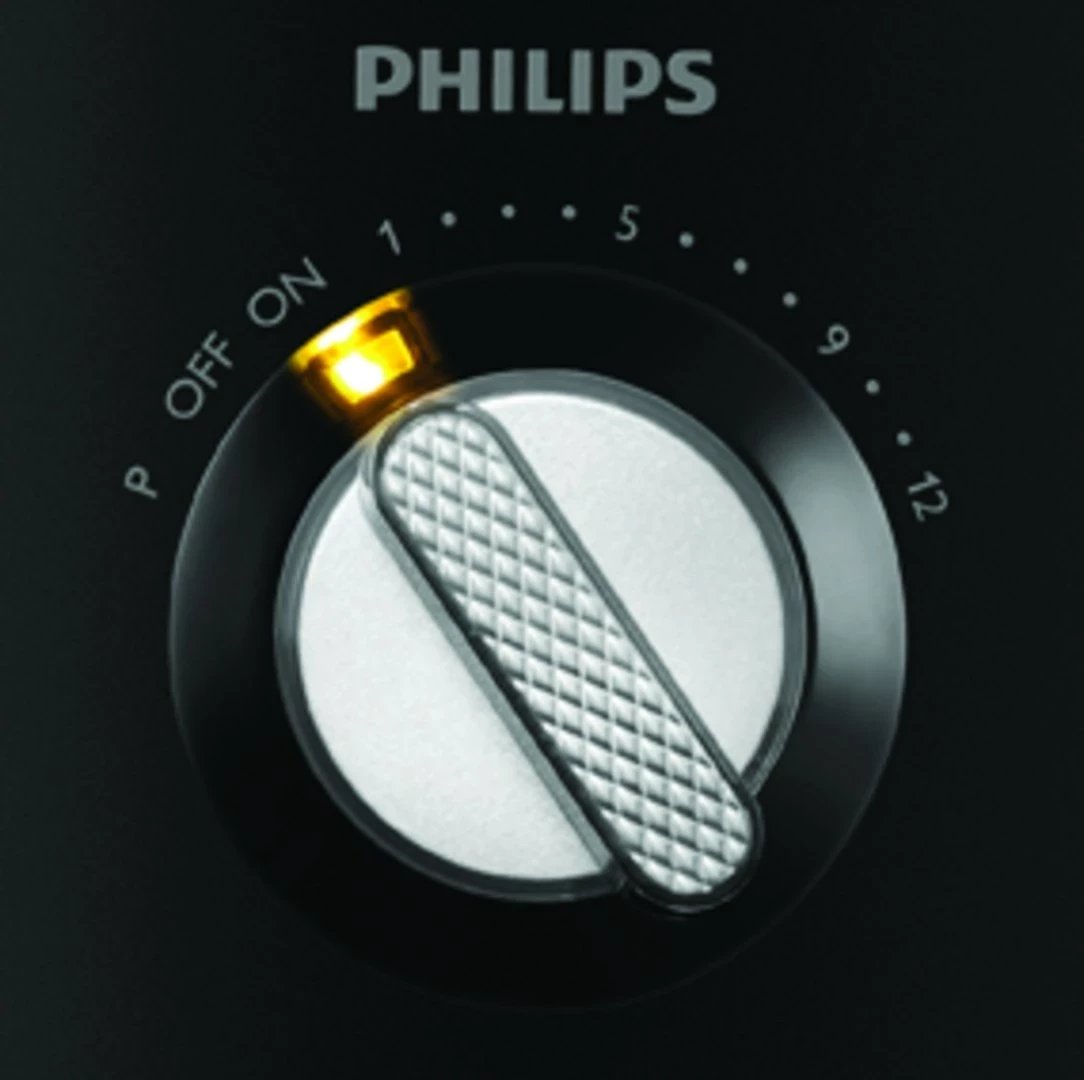 Përpunues ushqimi Philips HR7776/90, 2.2 L, 1000 W, i zi