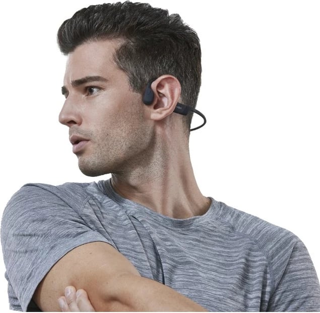 Smartwatch Shokz OpenRun, Wireless, 20 - 20000 Hz, Sport, 26 g, Kufje, E zezë