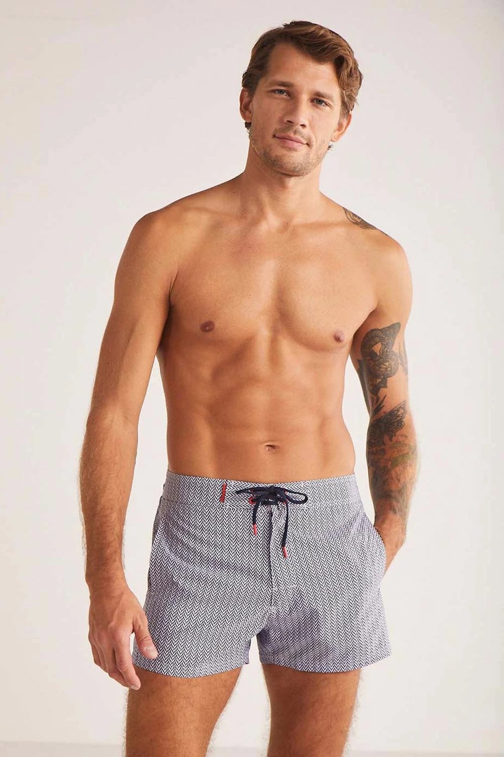 Tanga noti për meshkuj Jumeon, Adriano, ngjyrë blu e errët