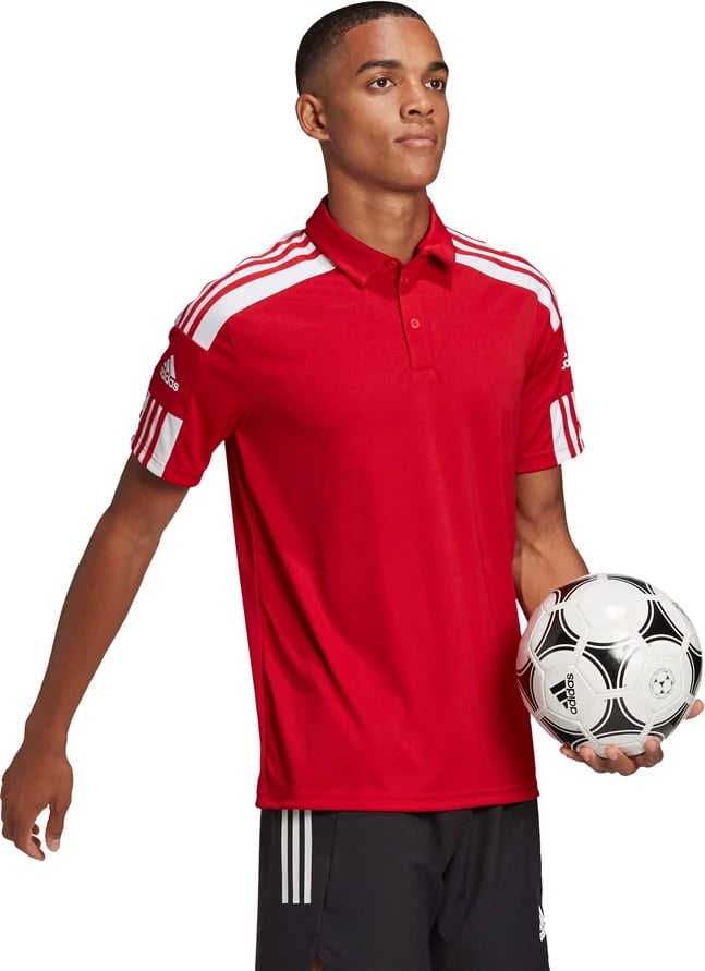 Maicë polo për meshkuj adidas, e kuqe