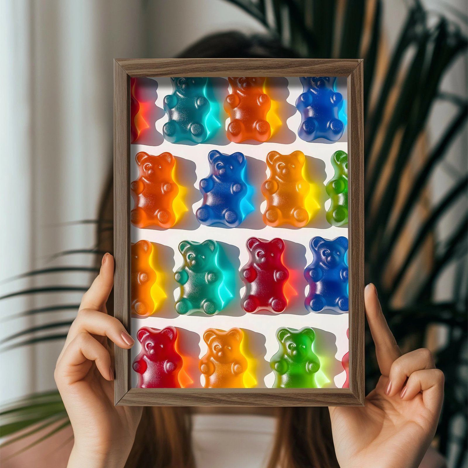 Pikturë dekorative me kornizë, MDF, shumëngjyrëshe, GE247-L