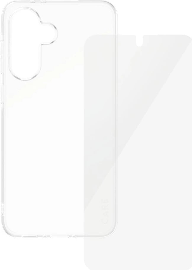 Mbështjellës PanzerGlass për Samsung Galaxy A36 5G, set 2-në-1, transparent