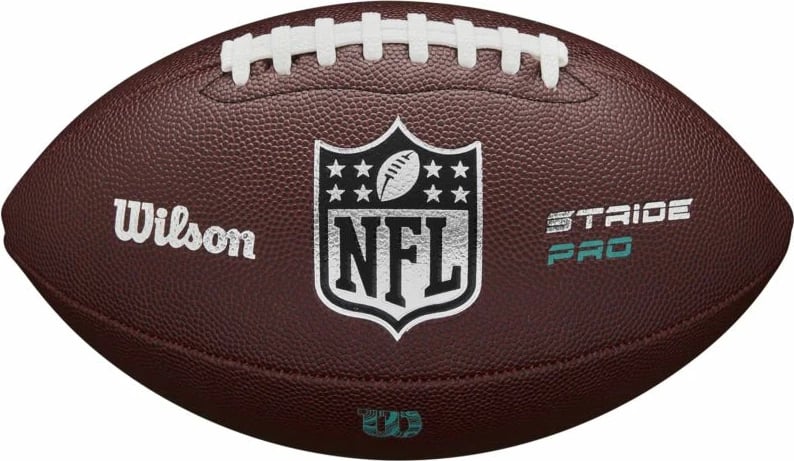 Top Futbolli Amerikan Wilson NFL Stride Pro Eco për Meshkuj, Femra dhe Fëmijë, Ngjyrë kafe