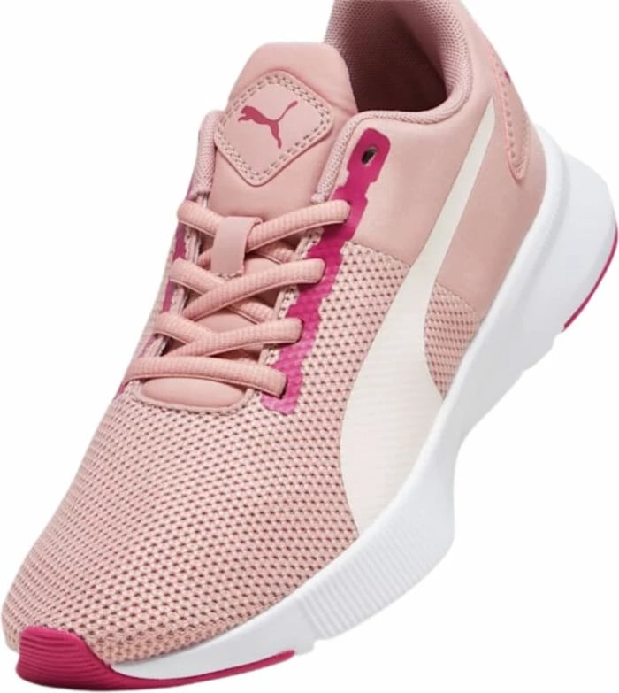Atlete për fëmijë Puma, të bardha dhe rozë