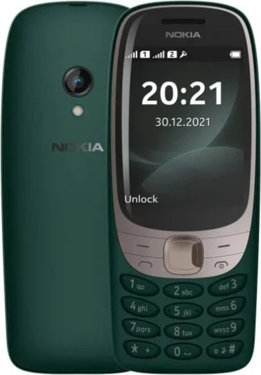 Telefoni Nokia 6310, me dy SIM, jeshil