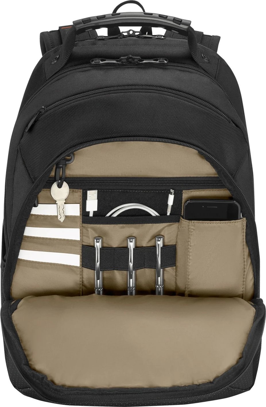 Çantë shpine Wenger Legacy Black Series 16 inç, e zezë