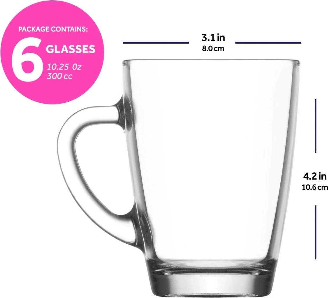 Set gotash prej qelqi (6 copë), Hermia Concept, LV-VEG422F Set gotash prej qelqi (6 copë), Hermia Concept, LV-VEG422F