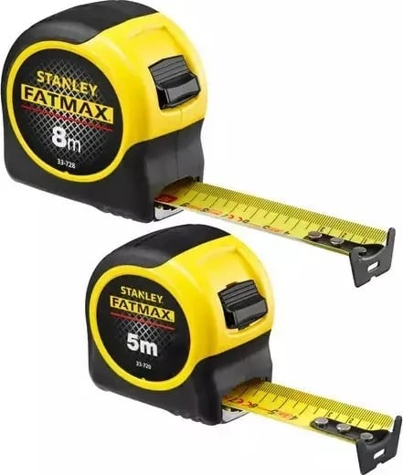 Set metra matës STANLEY FATMAX BLADEARMOR 5m + 8m