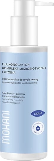 Emulsion për pastrim fytyre Mohani Dermo-Emulsion për femra, 150g