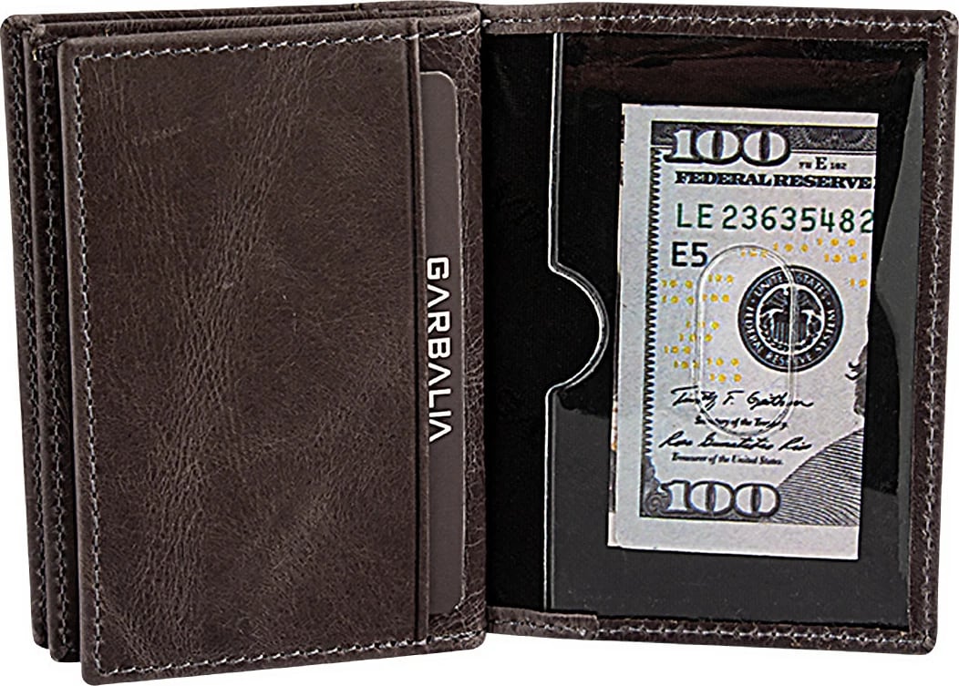 Portofol unisex Zoozie Bags Vera Crazy, ngjyrë gri