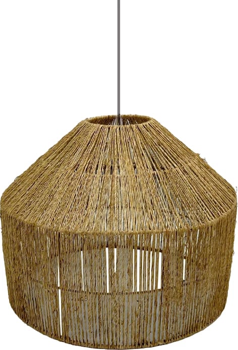 Llambë varëse SOL, jute natyrale, 41x41x32cm