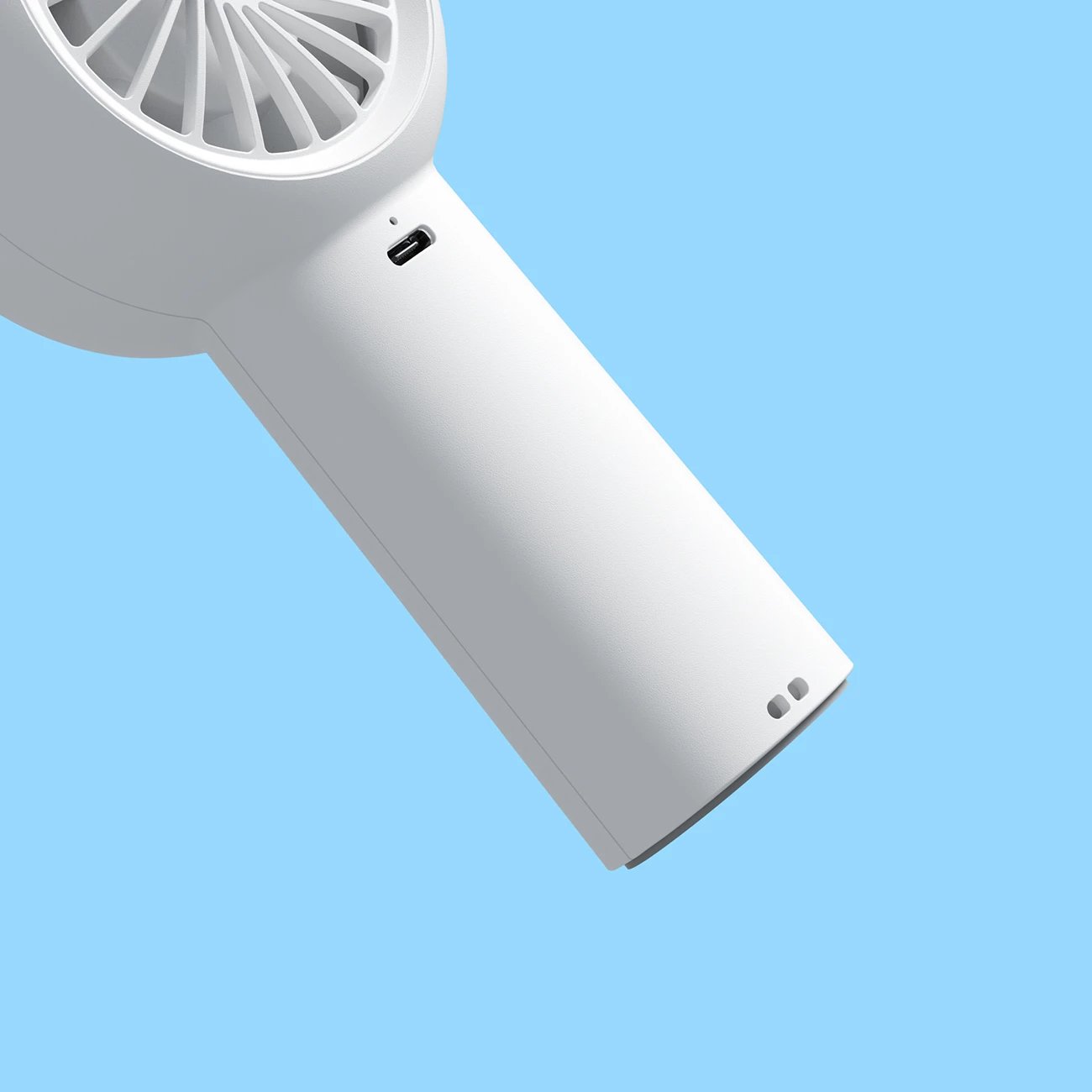 Ventilator dore Jisulife Life5 Plus FA43, 4000 mAh, USB-C, Bardhë