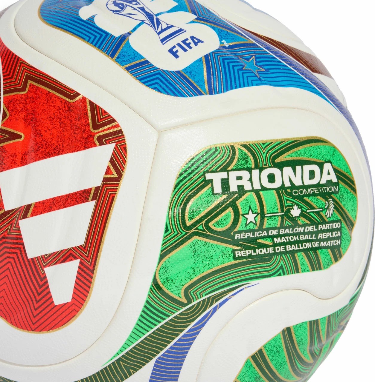 Top futbolli adidas për meshkuj, i bardhë