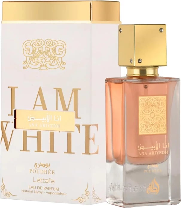Lattafa Ana Abiyedh Poudree EDP Spray - 100ml