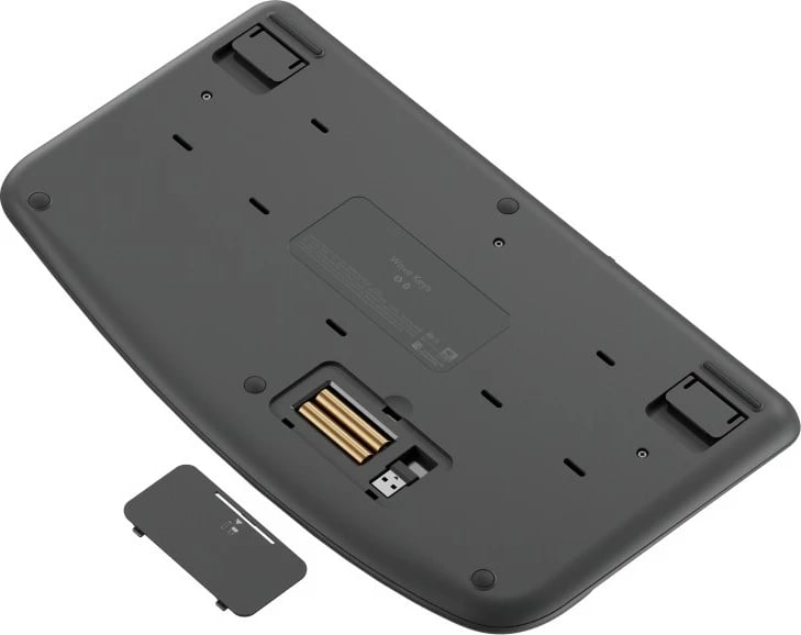 Tastierë Logitech Wave Keys, full-size, wireless, QWERTZ, grafit