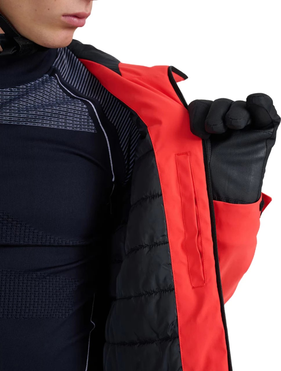 Jakne skijimi për meshkuj 4F, e kuqe