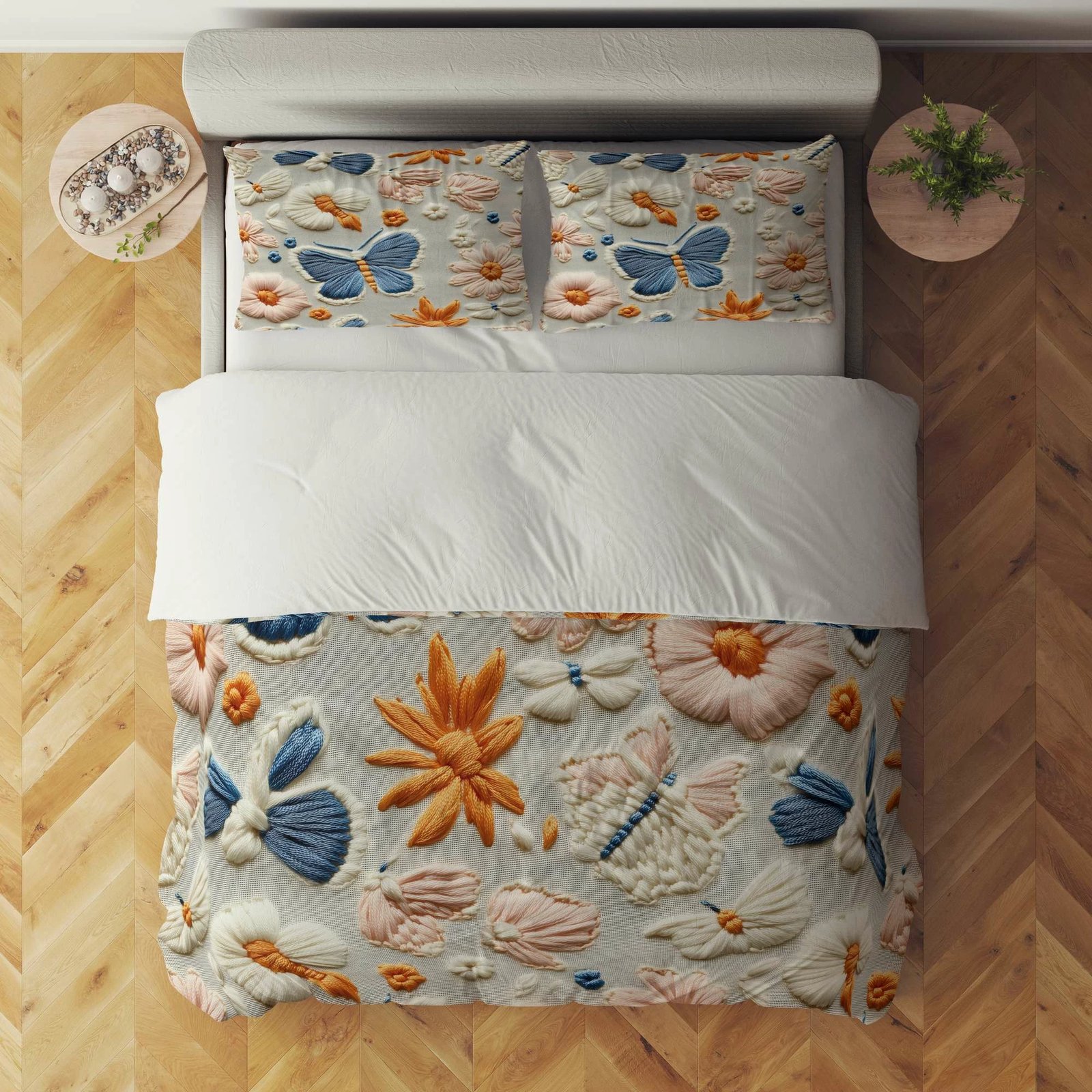 Set mbulesë jorgani për një person, L'essentiel, shumëngjyrësh, FLW_DVT25-12