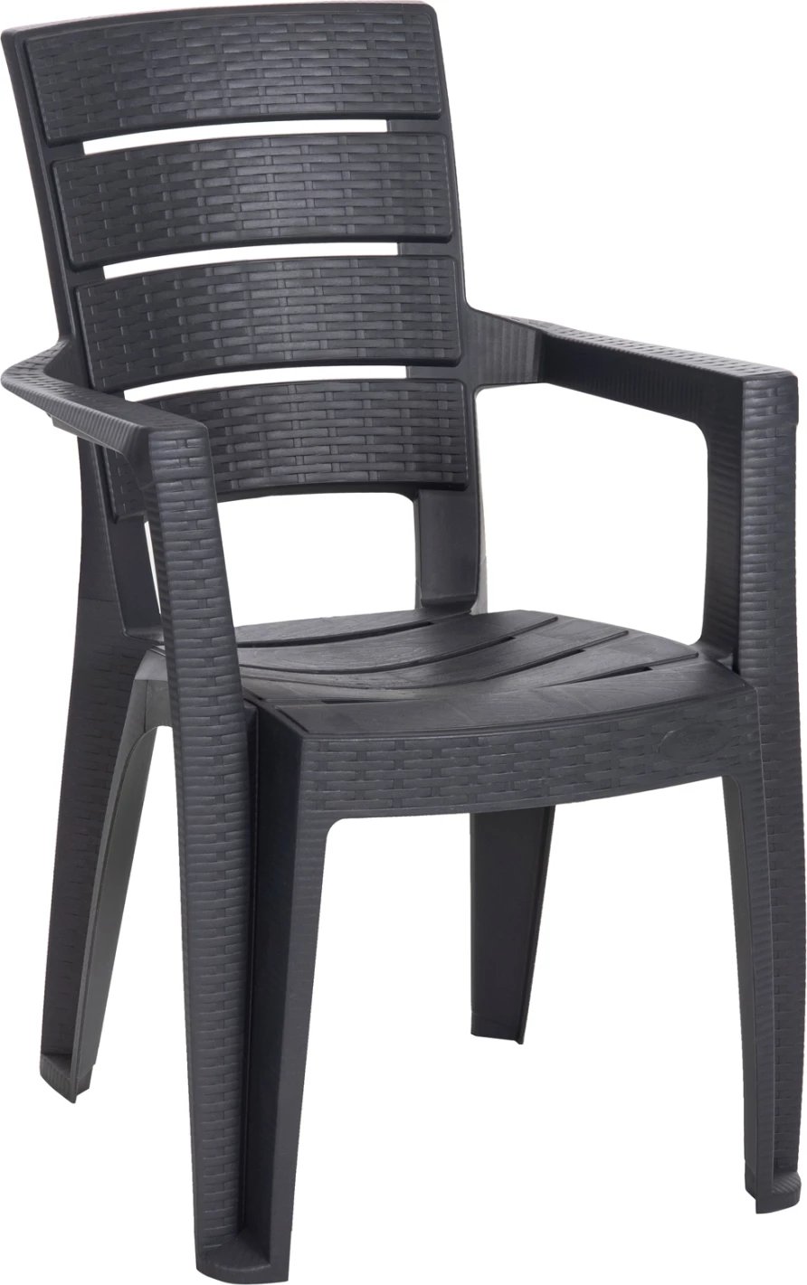 Karrige polipropileni DERYA FH6144.01 ngjyrë antracit 56,5x55x87H cm