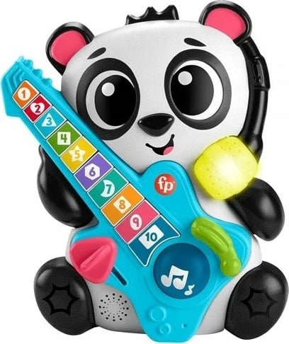 Lodër interaktive Mattel FP LINK SQUAD PANDA COUNTING & SHAPES HYL36 W2, shumëngjyrëshe