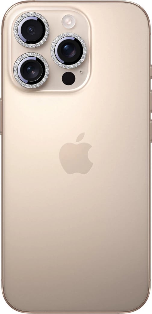 Xham mbrojtës për kamera Joyroom JR-MSJ0308 për iPhone 16 Pro/16 Pro Max, argjend