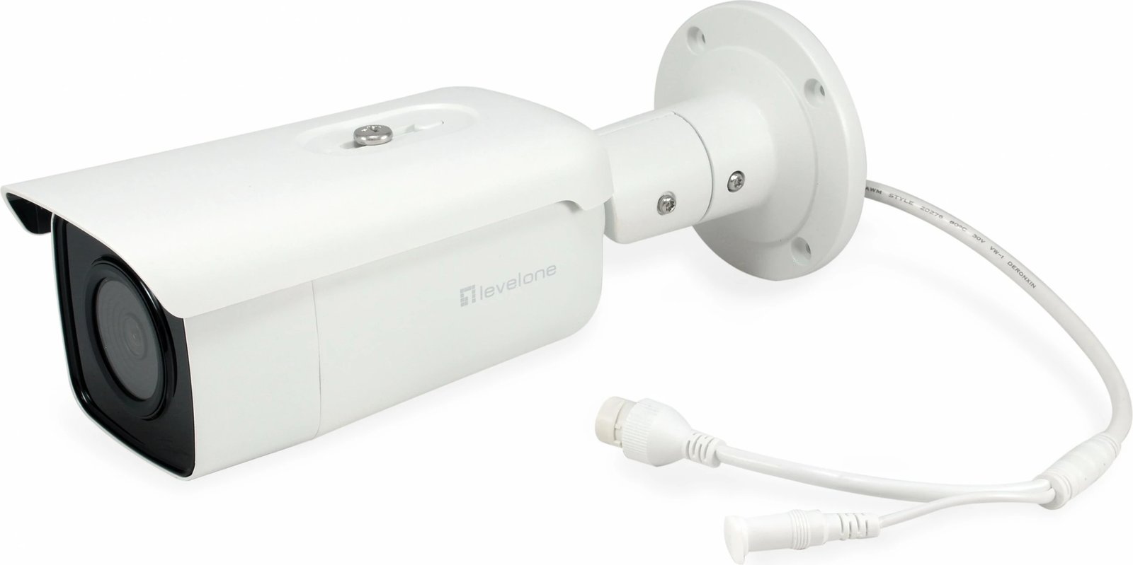 Kamerë IP LevelOne GEMINI FCS-5092, 6-MP, H.265, PoE, IR LED 60 metra, e bardhë