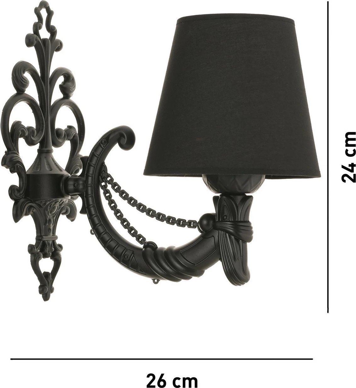 Llambë muri Opviq, Gloria, e zezë