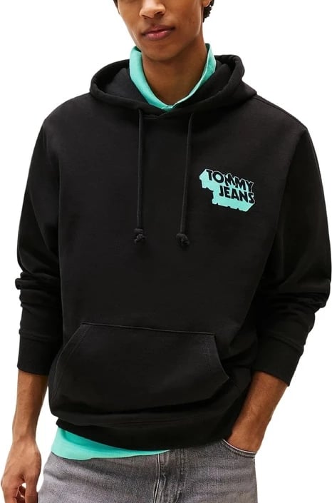 Duks për meshkuj Tommy Hilfiger Jeans, i zi