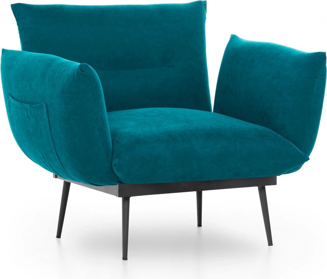 Karrige krahu, ngjyrë jeshile petrol, Jax Solo, GR124