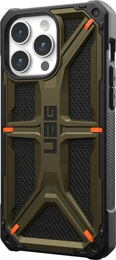 Mbështjellës Urban Armor Gear 11429811397B për celular, për Apple, 6.7", i zi/i gjelbër