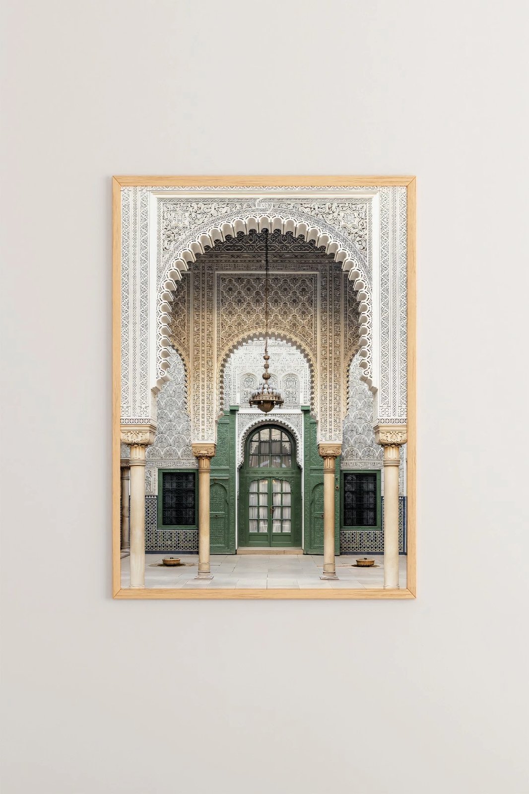 Pikturë dekorative me kornizë, shumëngjyrëshe, Wallity, Tekhamcerceve38, 33x48cm