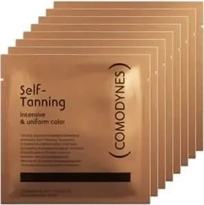 Shami vetë-ngjyrosëse për trup, COMODYNES Self Tanning Intensive and Uniform Color, unisex, 8 copë