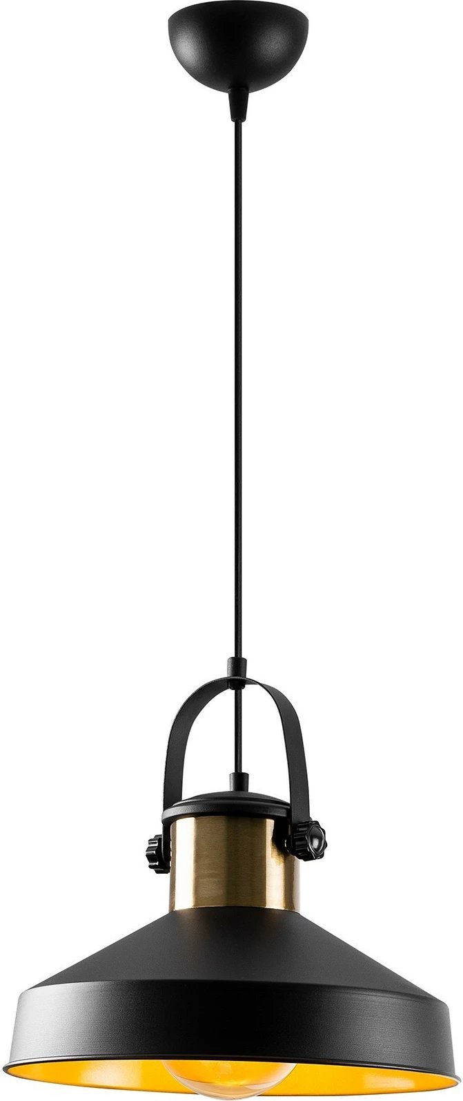 Llambë tavani Opviq Dodo - 2571, ngjyrë e zezë, 35x35cm