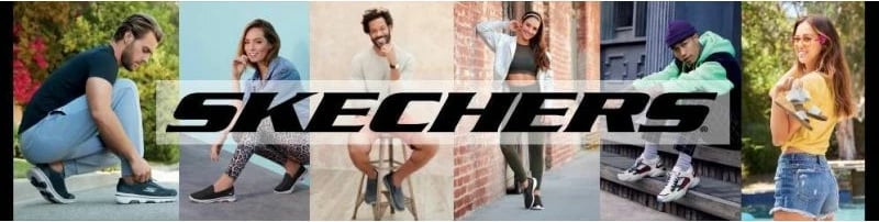 Atlete për meshkuj Skechers, të zeza