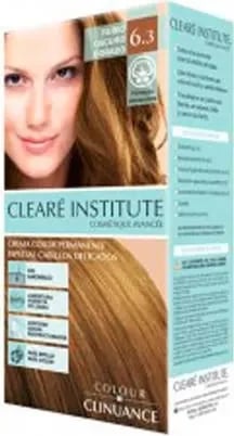 Bojë flokësh permanente unisex Clearé Institute Colour Clinuance 6.3 Dark Blonde Gold 170ml